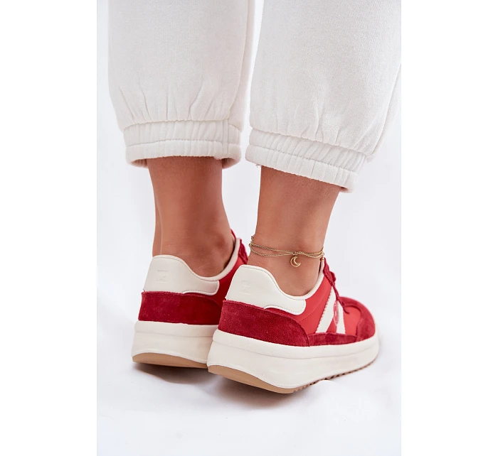 Dámské tenisky Big Star TT274158 Červené