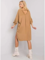 Šaty DHJ SK model 15911762 tmavě lila - FPrice Šaty DHJ SK model 15911762 tmavě lila - FPrice