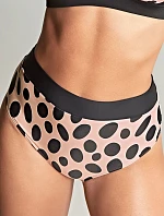 Spodny diel plaviek Amalfi SW1775 béžový s bodkami - Panache