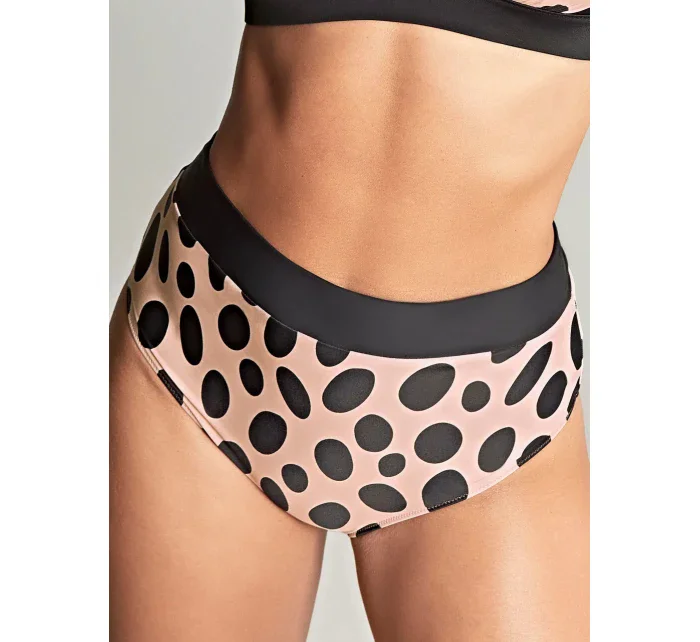 Spodní díl plavek  béžové s puntíky  model 20069590 - Panache