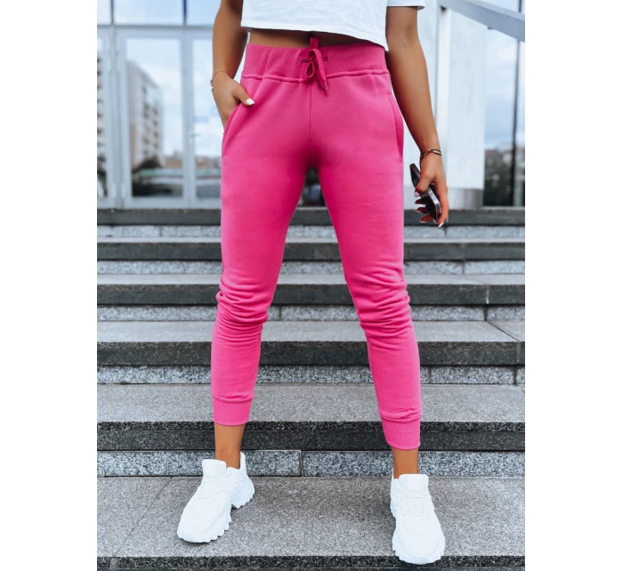 Dámske tepláky FITS ružové UY0208