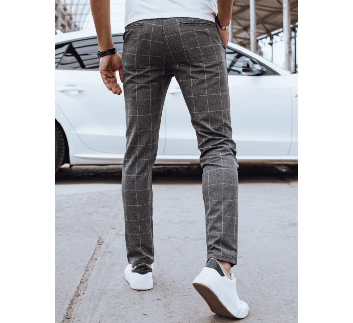Pánské ležérní tmavě šedé kalhoty Dstreet model 21977266 - FashionStreet