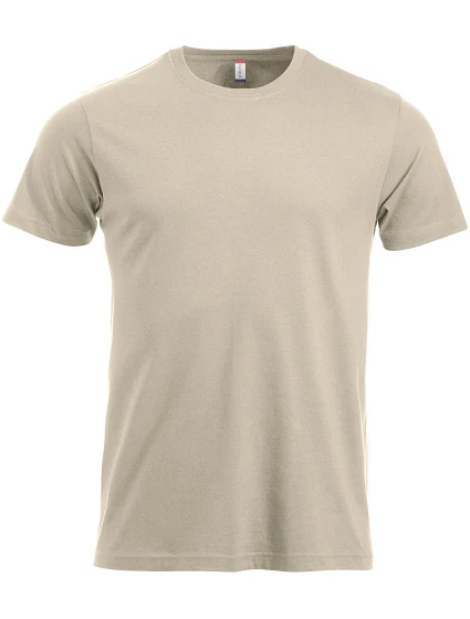Clique New Classic-T Pánske tričko 67.9360 svetlo khaki