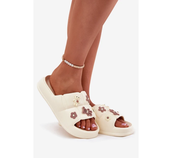 Pěnové Pantofle S Ecru model 21694131 - Boto