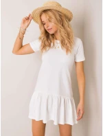 Šaty RV SK model 14837410 ecru - FPrice Šaty RV SK model 14837410 ecru - FPrice