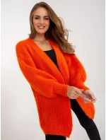 Sweter TW SW BI model 21127080 pomarańczowy - FPrice Sweter TW SW BI model 21127080 pomarańczowy - FPrice