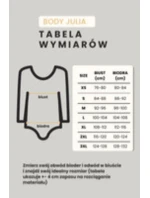 Dámske body JULIA black - Mitex