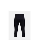 Teplé nohavice PEAK PERFORMANCE Magic 3/4 Long Johns Wool-blend Baselayer pre mužov, čierne