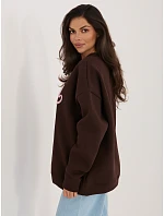 Blúzka RV BL A1080.21P tmavohnedá