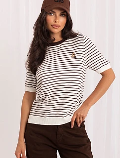 Svetr s krátkymi rukávmi, model 230142, Italy Moda