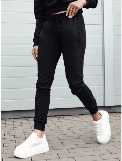 Dámske tepláky FITS čierne UY2303 Dámske tepláky FITS čierne UY2303