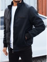 FashionStreet pánska tmavomodrá prechodná bunda TX5034