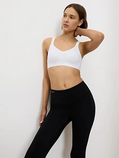 Dámska športová podprsenka Triaction Energy Lite N EX - WHITE - biela 0003 - TRIUMPH