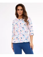model 21230887 Amelia 2 3/4 M2XL dámské pyžamo - Cornette