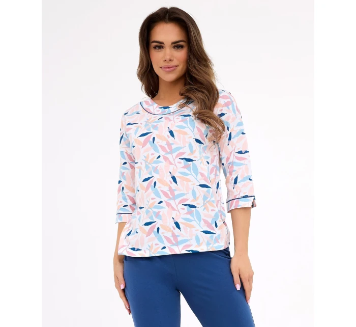 model 21230887 Amelia 2 3/4 M2XL dámské pyžamo - Cornette