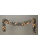 DEKORAČNÁ GIRLANDA 270CM 26LED STRIEBORNÁ