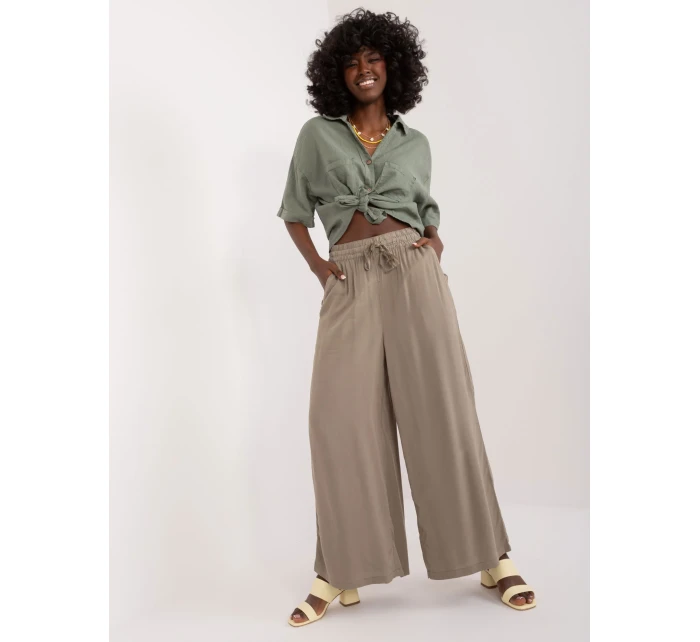 Spodnie model 20101079 khaki - FPrice Spodnie model 20101079 khaki - FPrice