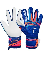 Reusch Attrakt Grip Brankárske rukavice modré 5670815 4126