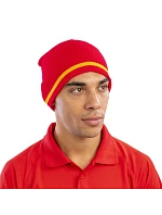 R Pletená čepice s pruhy 28. white/red model 22424882 - Result Headwear R Pletená čepice s pruhy 28. white/red model 22424882 - Result Headwear