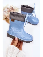 Kalosze Dziecięce KIMMY Niebieskie GoKids 951 Kalosze Dziecięce KIMMY Niebieskie GoKids 951