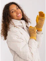 Rukavice AT RK 2310.88 tmavo žltá