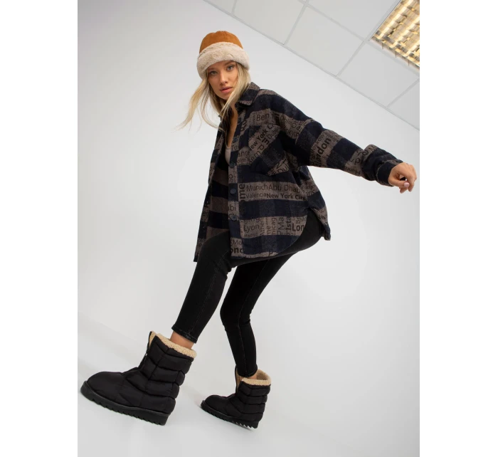 Košeľa DN KS 3990.95P tmavo modrá Košeľa DN KS 3990.95P tmavo modrá