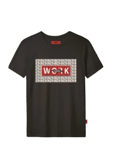 Pánske tričko John Frank JFTCOOL25 WORK HARD