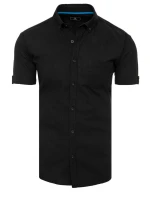 Pánské tričko s krátkým rukávem černé Dstreet model 21969040 - FashionStreet Pánské tričko s krátkým rukávem černé Dstreet model 21969040 - FashionStreet