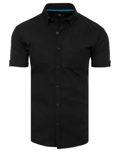 Pánské tričko s krátkým rukávem černé Dstreet model 21969040 - FashionStreet
