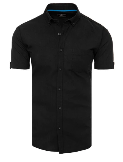 Pánské tričko s krátkým rukávem černé Dstreet model 21969040 - FashionStreet Pánské tričko s krátkým rukávem černé Dstreet model 21969040 - FashionStreet