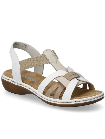 Pohodlné dámske sandále Rieker 65918-81