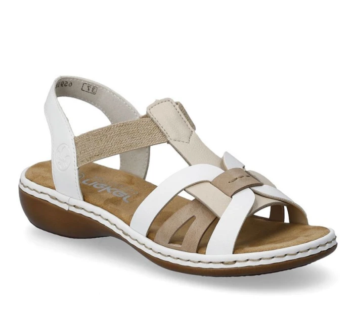 Pohodlné dámske sandále Rieker 65918-81