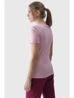 Dámské tričko s potiskem Růžové model 21675073 - 4F