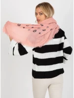 Šátek AT CH  růžový model 17967045 - FPrice