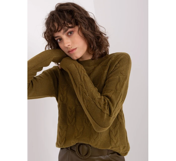 Sweter AT SW model 19014815 khaki - FPrice