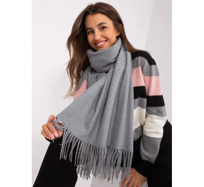 Šatka AT SZ 23185.73P tmavo sivá