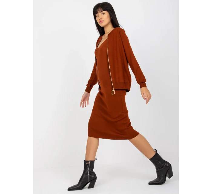 Súprava EM KMPL MC7867.36 tmavo hnedá