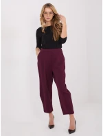 IT SP nohavice FL8557.46 burgundy