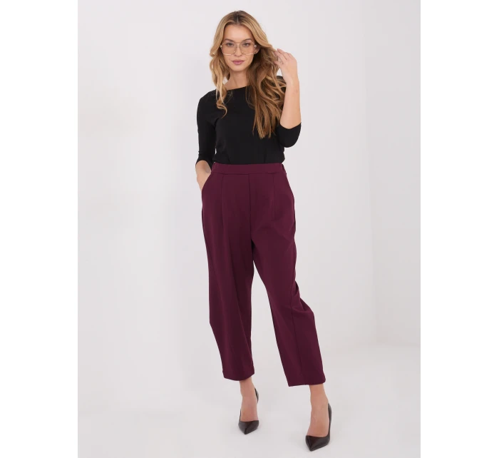 IT SP nohavice FL8557.46 burgundy
