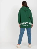 Mikina RV BL model 17821359 tmavě zelená - FPrice Mikina RV BL model 17821359 tmavě zelená - FPrice