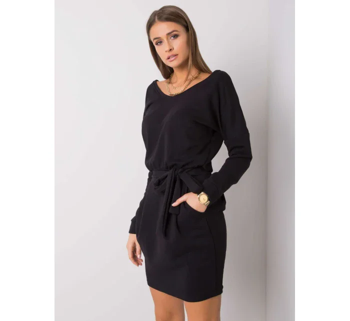 Šaty RV SK model 14840252 černá - FPrice Šaty RV SK model 14840252 černá - FPrice