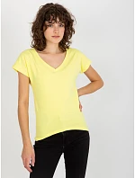 T shirt VI TS model 22217543 jasny żółty - FPrice