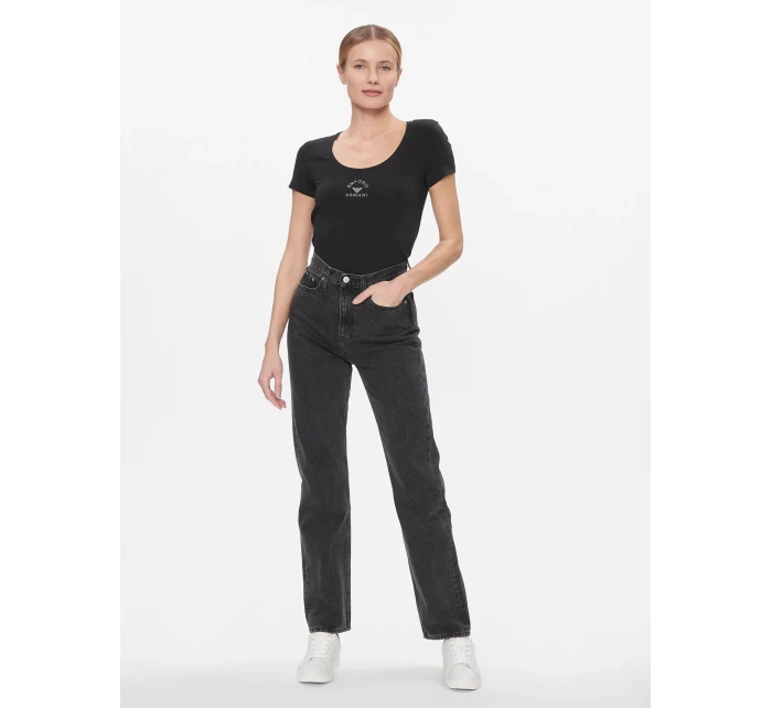 Dámske tričko 163377 4R223 00020 black - Emporio Armani