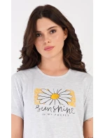 Dámské domácí šaty s krátkým rukávem model 18728681 - Vienetta