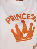 Dámske tričko PRINCY white FashionStreet RY2392 Dámske tričko PRINCY white FashionStreet RY2392