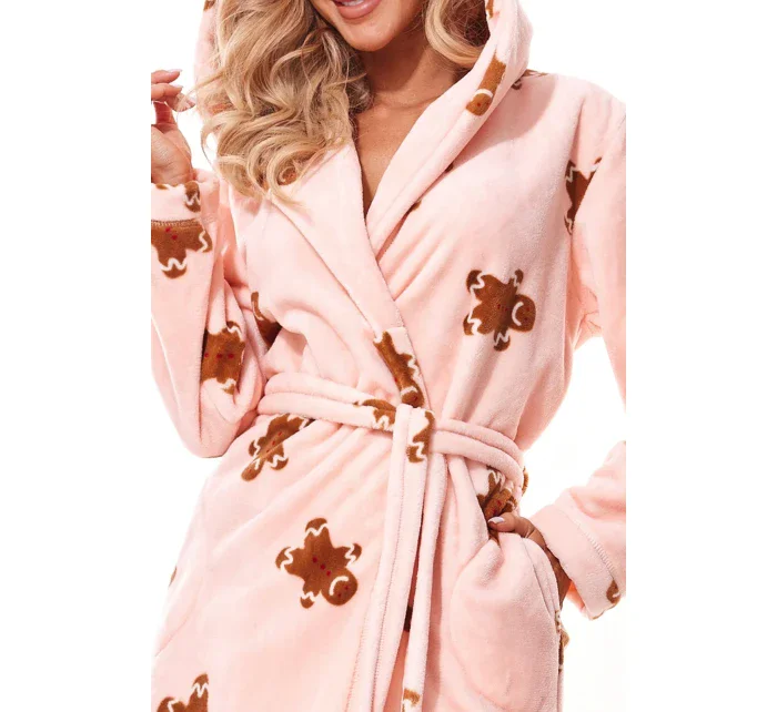 Dámský župan model 18872999 Crazy S2XL - L&L Dámský župan model 18872999 Crazy S2XL - L&L