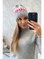 Dámska čiapka London K385 šedá