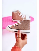 Dětské vysoké tenisky Růžové zlato model 21587252 - Boto