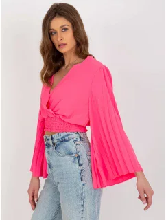 Blúzka DHJ BZ 16503.30X fluo ružová