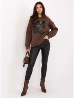 Mikina MI BL 4216 1.82 hnedá Mikina MI BL 4216 1.82 hnedá